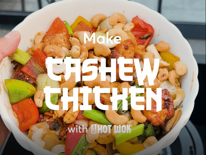 Asian stir fry with chicken and cashew nuts - HOT WOK