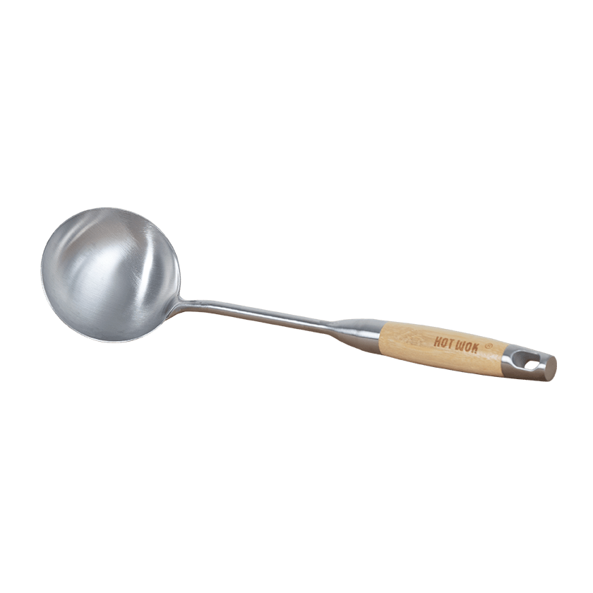 Cucharón HOT WOK de acero inoxidable para salsas, sopas y curris