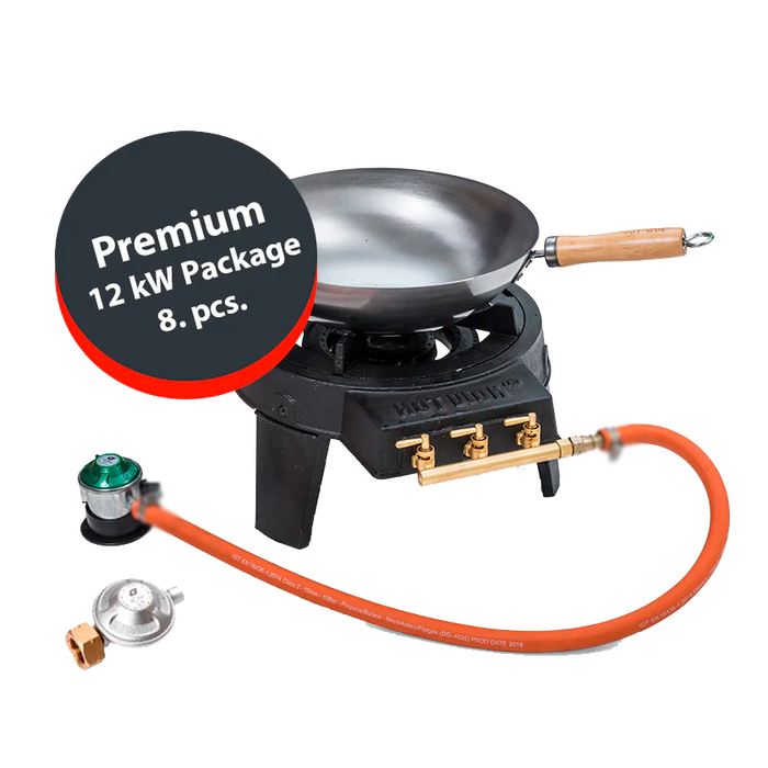 Premium Hot Wok Pro 12 KW - 8 PC.