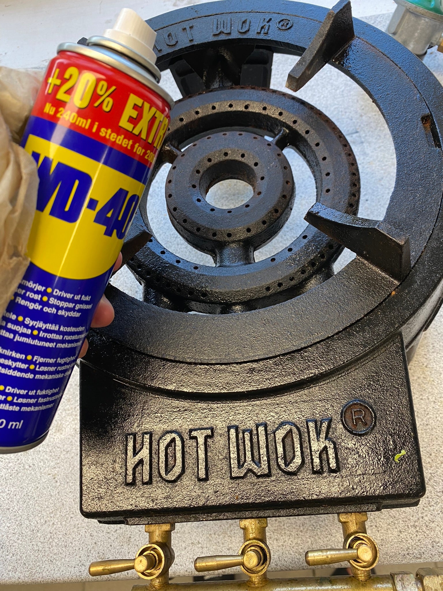 HOW TO: Remove Rust from Your HOT WOK Burner - HOT WOK