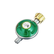 Regulador de gas 50 Mbar Kit con manguera - DE AT CH