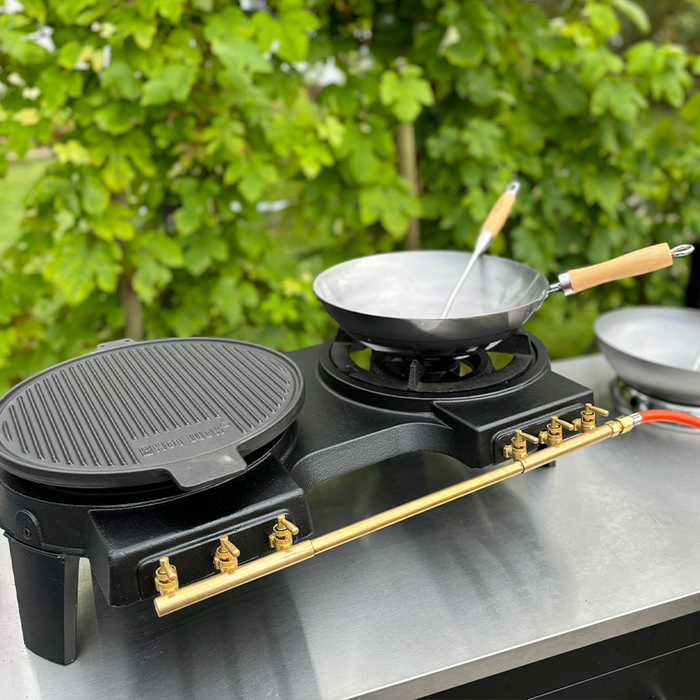 HOT WOK DOUBLE – Quemador de gas 2x 10 kW