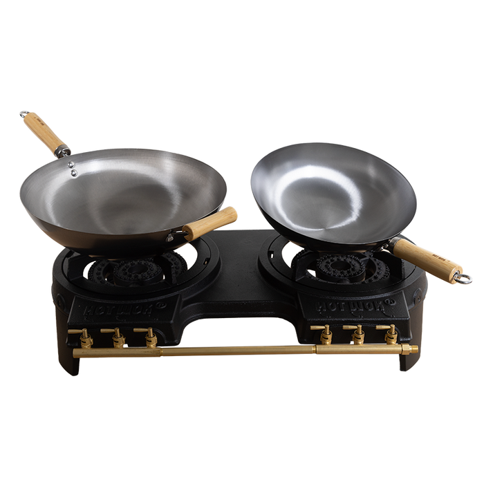 HOT WOK DOUBLE – Quemador de gas 2x 10 kW