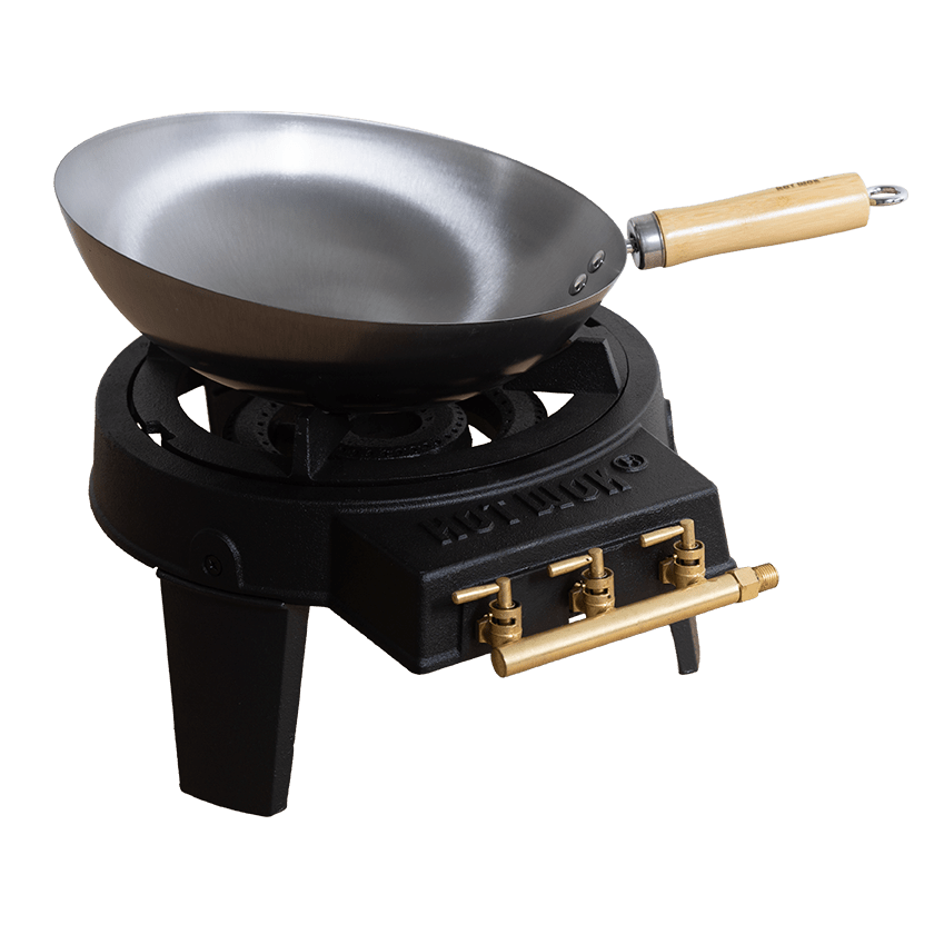 Quemador wok y cocina de gas – Potencia profesional para un salteado perfecto