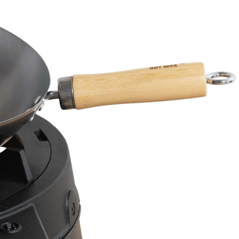 Wood handle for HOT WOK Wokpan - HOT WOK
